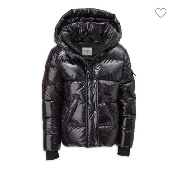 Winter Coat Girls S13 Coats S13 Girls High Shine Straight Puffer
